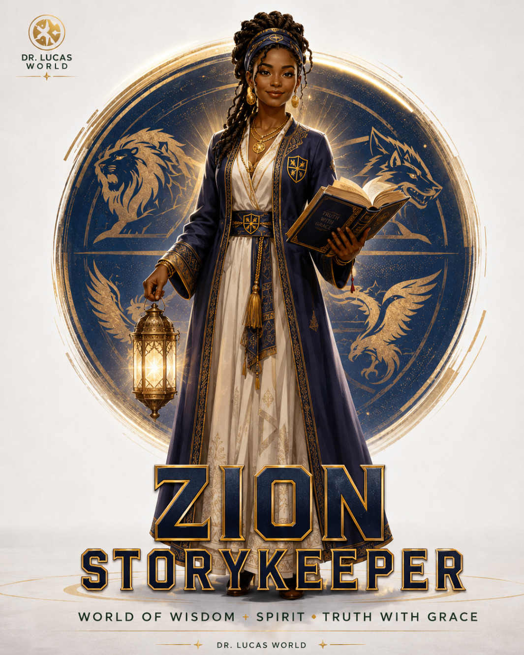 Zion Storykeeper, teacher of The Wisdom World