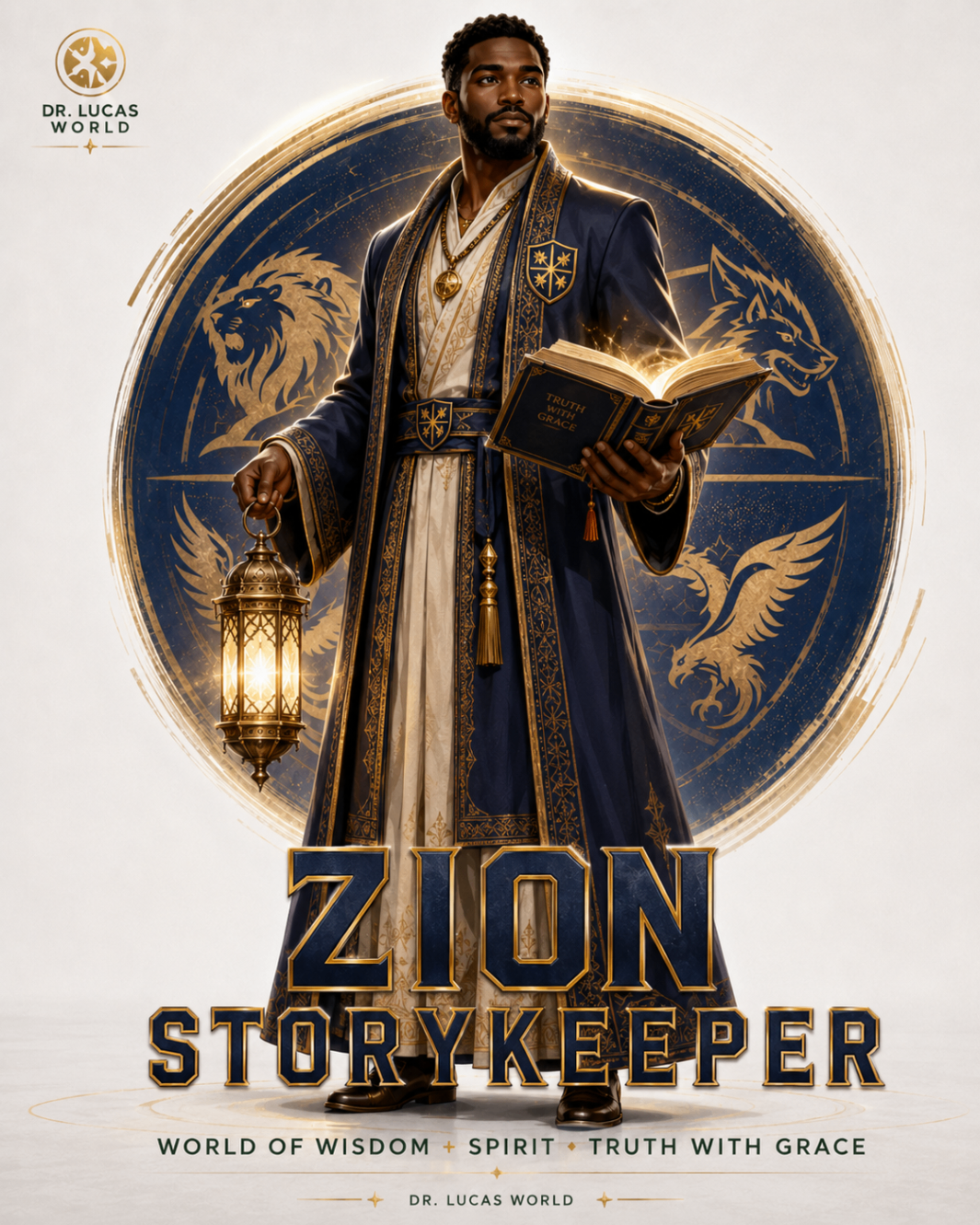 Zion Storykeeper, teacher of The Wisdom World